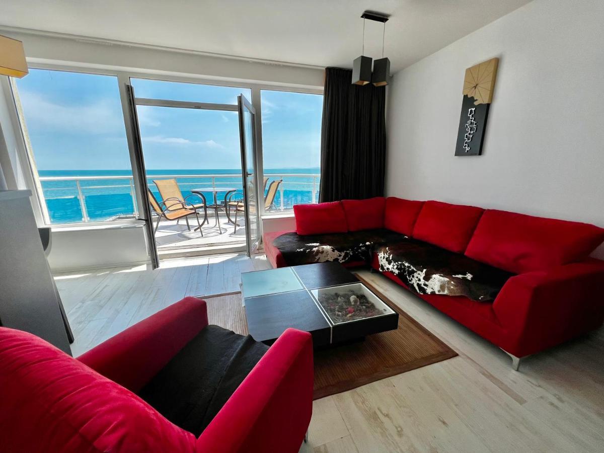 Modern Beachfront Apartment With Pool Ravda Exterior foto
